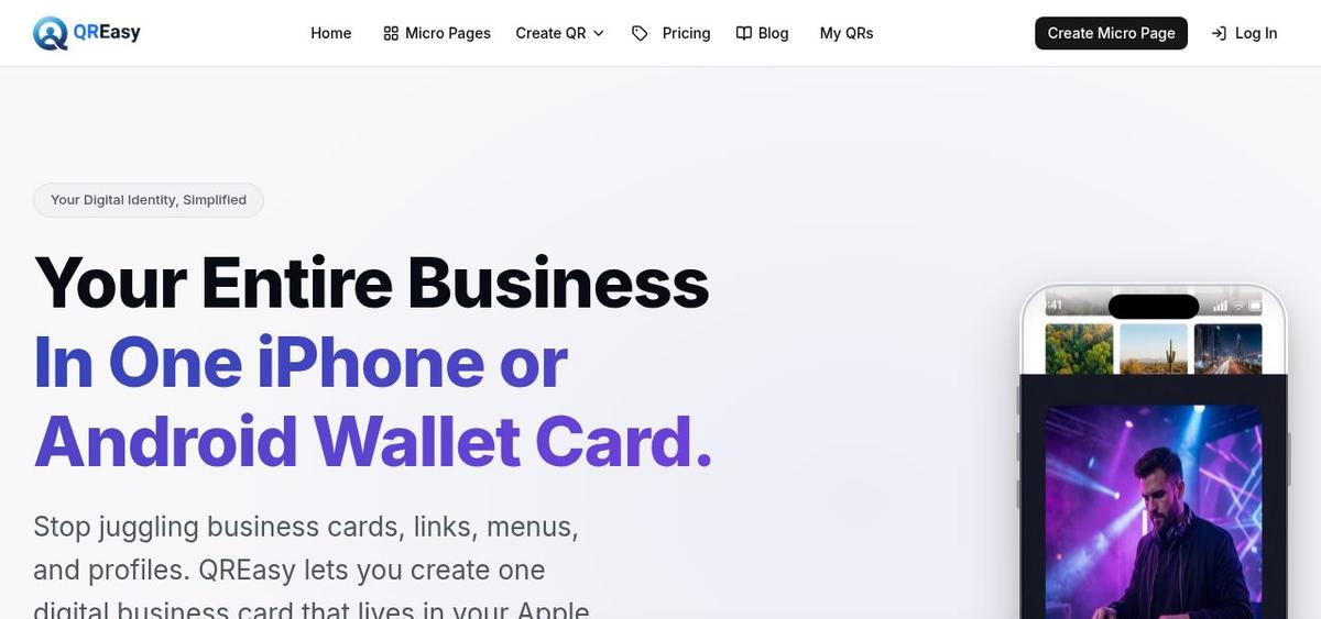 QREasy — screenshot