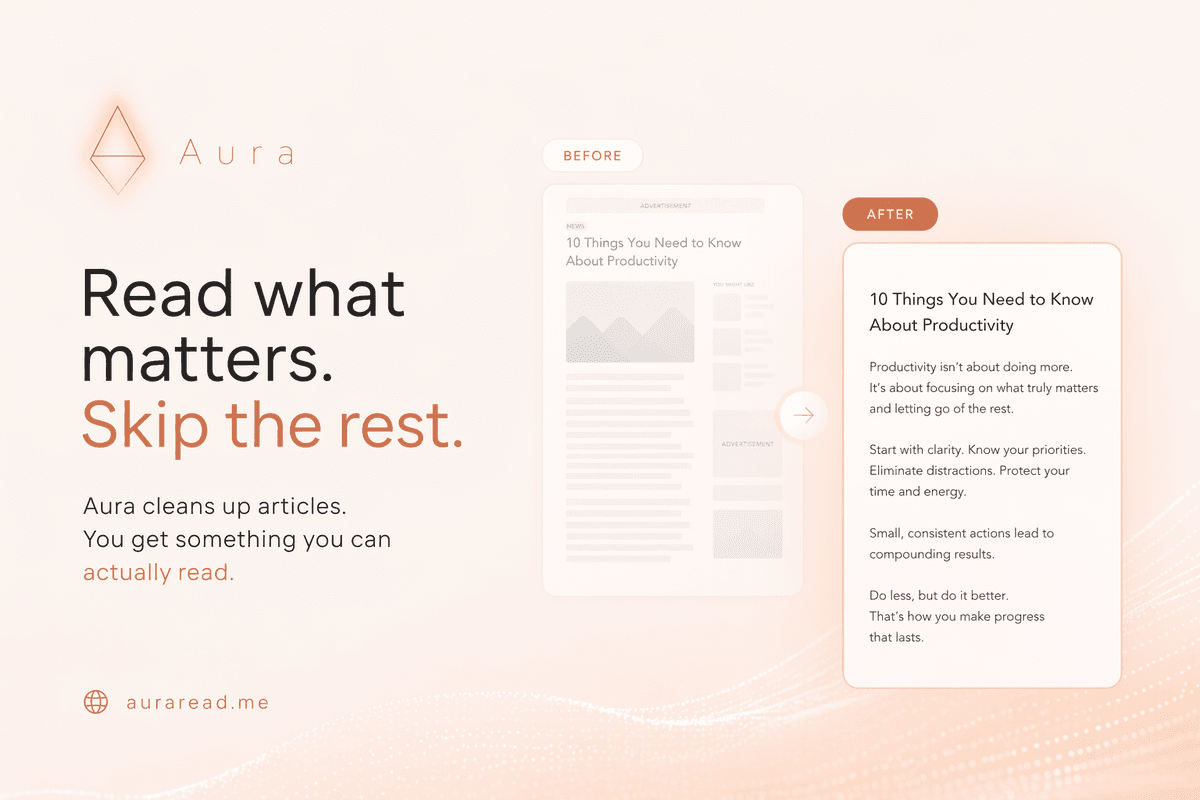 Aura Reader screenshot