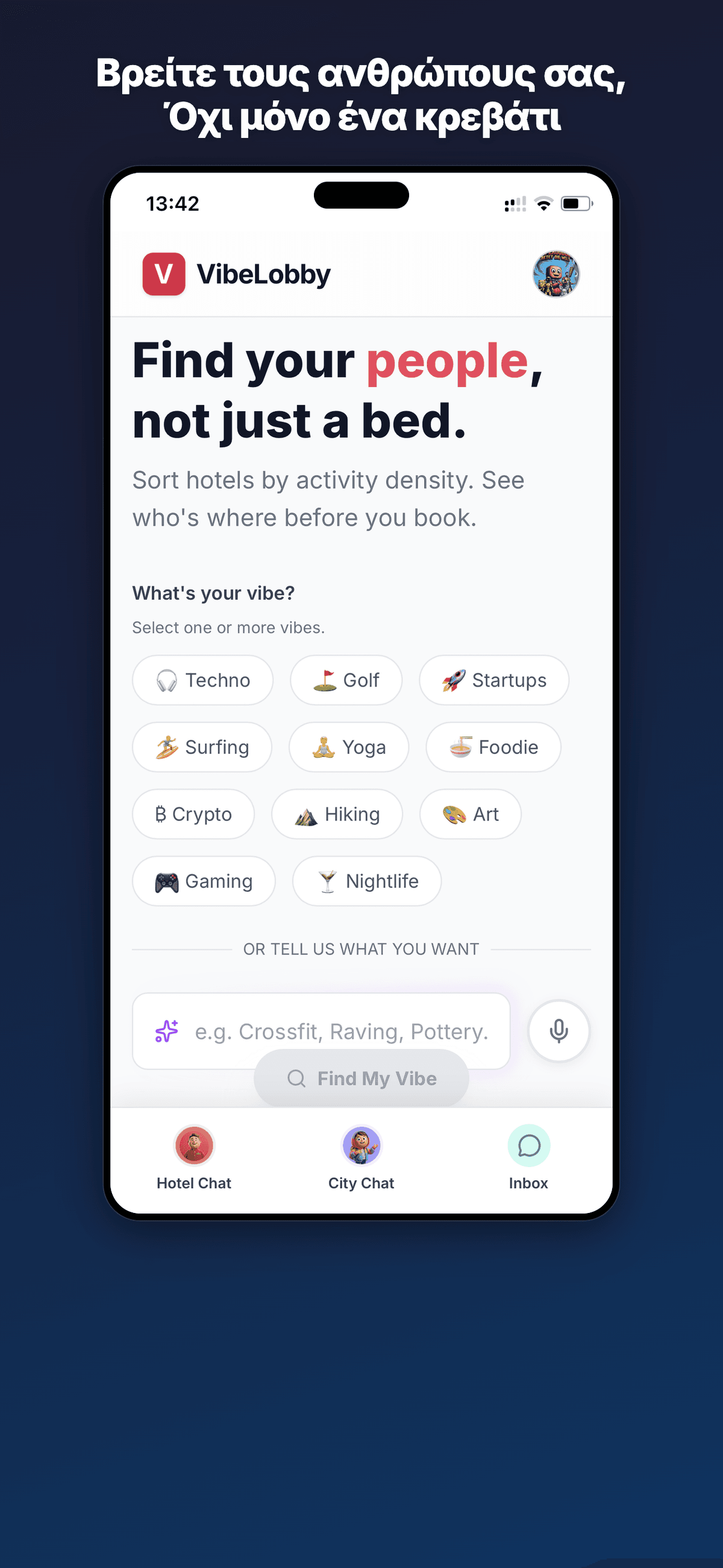 VibeLobby screenshot