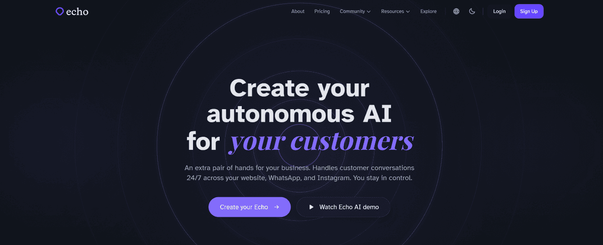 EchoAI screenshot