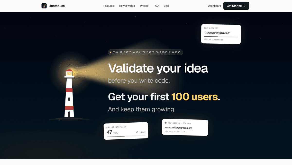 Lighthouse screenshot