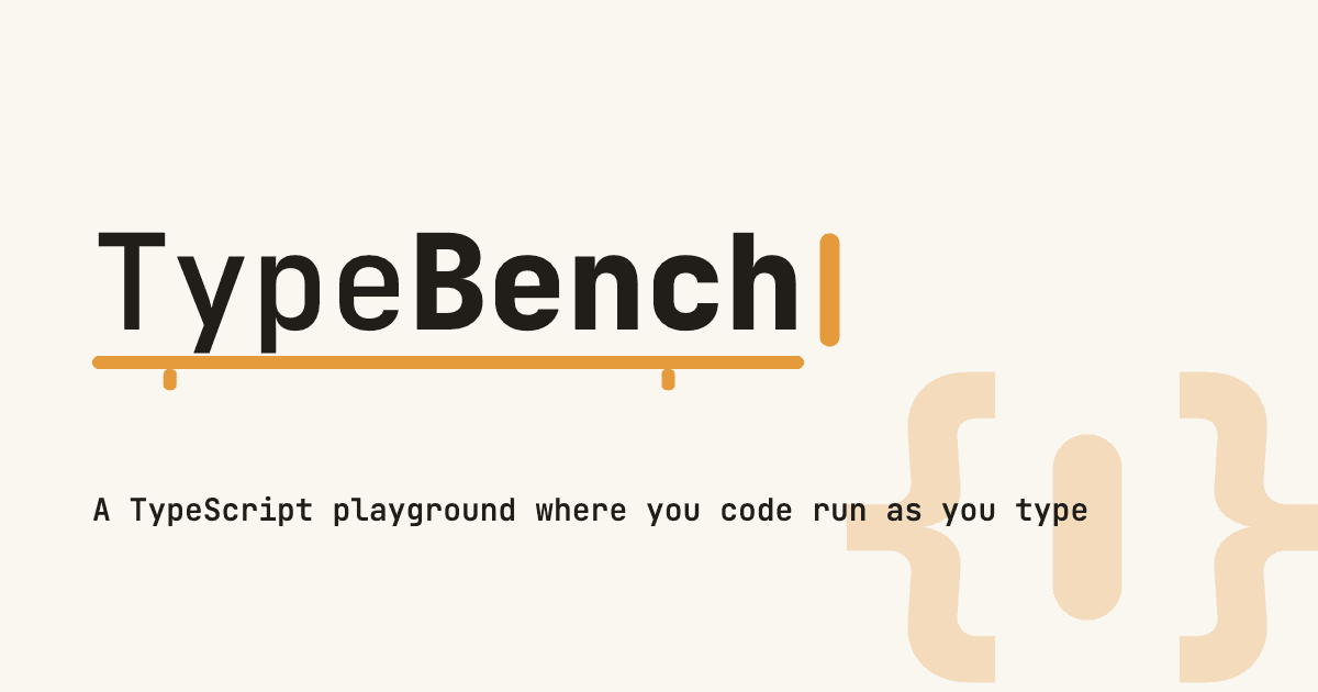 Typebench screenshot