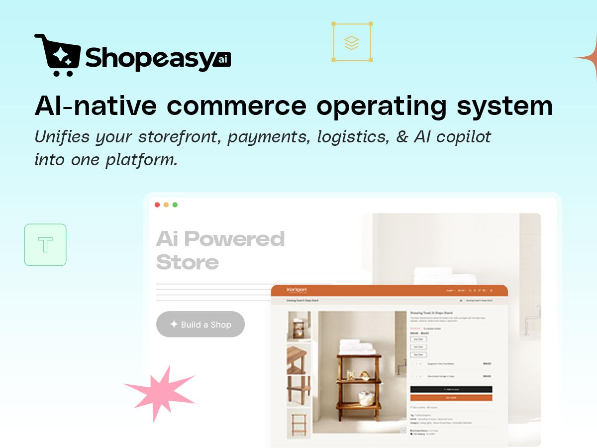 Shopeasy Commerce OS screenshot