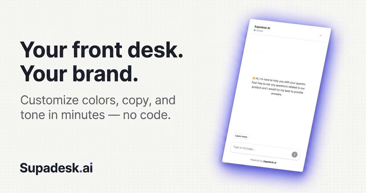 Supadesk screenshot