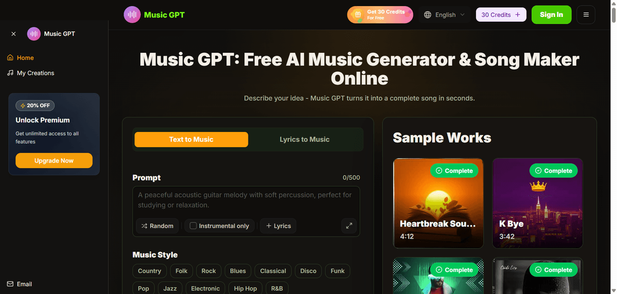 Music GPT