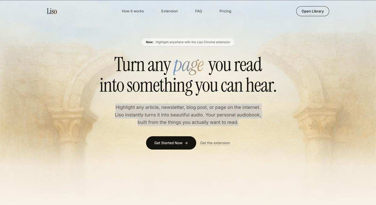 Liso: Listen to Highlights screenshot