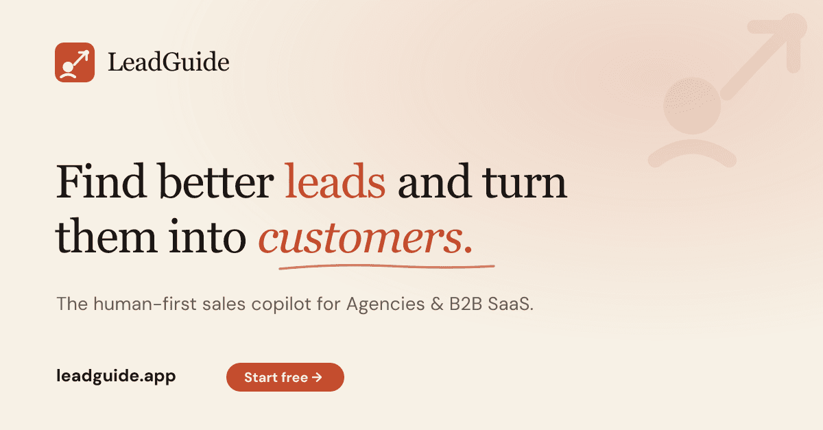 LeadGuide screenshot
