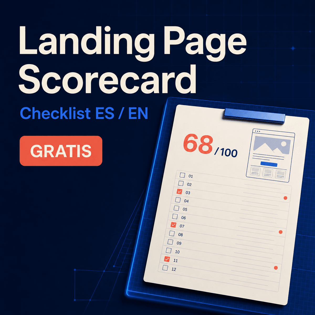 Landing Page Scorecard ES/EN