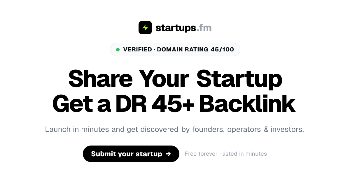 Startups.fm